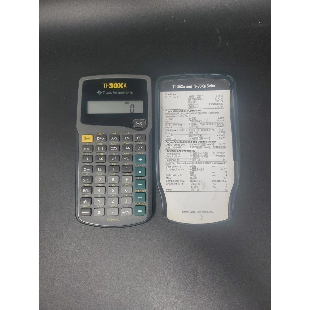 Texas Instruments TI-30XA Scientific Calculator